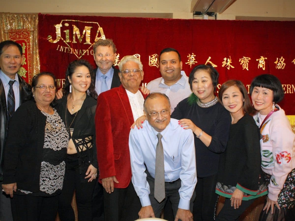 JIMA members and partners at an association event