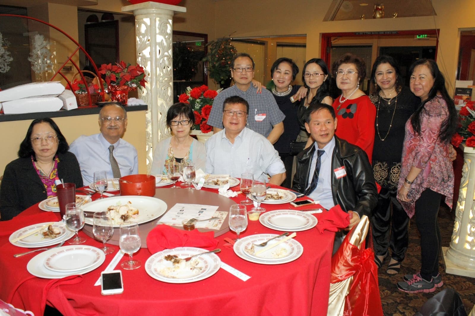 JIMA members gathered at an annual event
