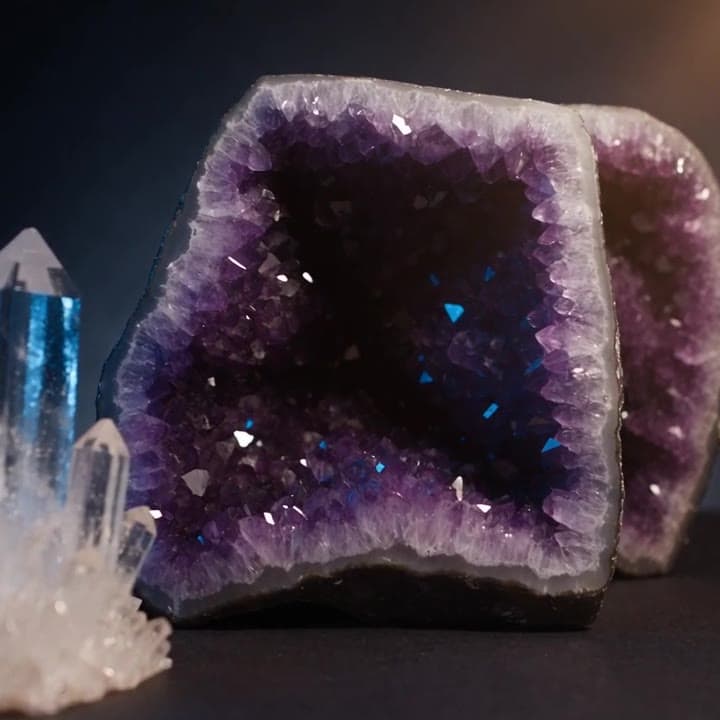 Minerals and crystals